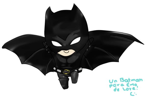 Cartoon Batman Character PNG Transparent