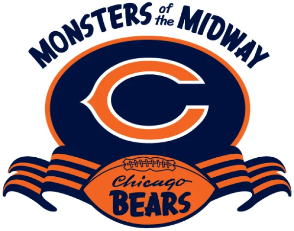 Chicago Bears Monsters of the Midway Logo PNG Transparent