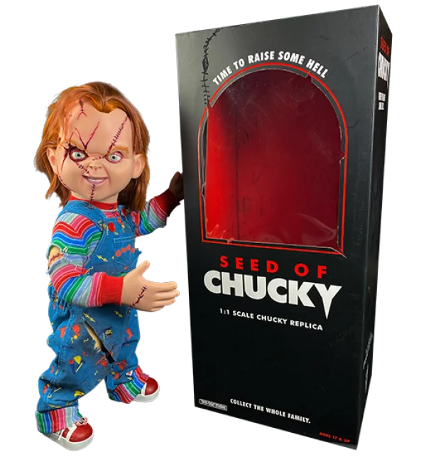 Chucky Doll and Seed of Chucky Box PNG Transparent Background