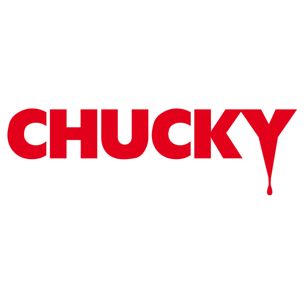 Chucky Logo with Blood Drip PNG Transparent