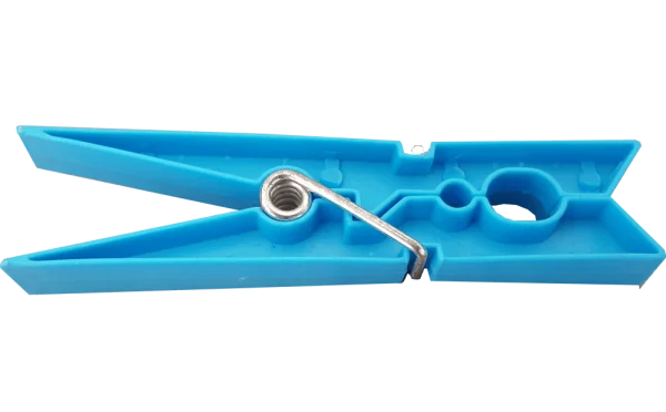 Blue Clothes Pin PNG Transparent Background