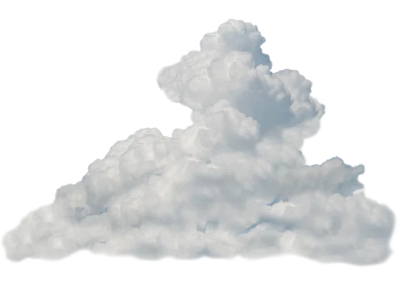 Realistic Cloud PNG Transparent Background