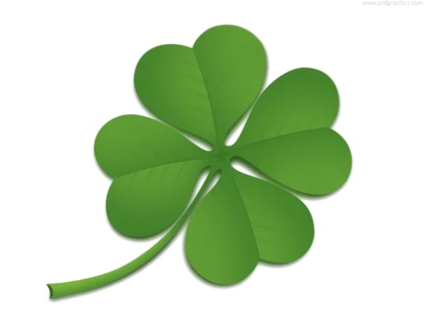 Four Leaf Clover PNG Transparent Background