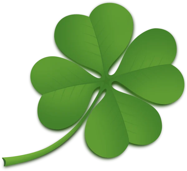 Four Leaf Clover PNG Transparent Background