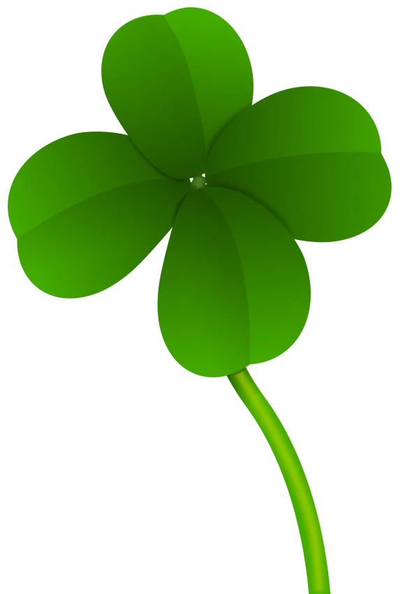 Four Leaf Clover PNG Transparent Background