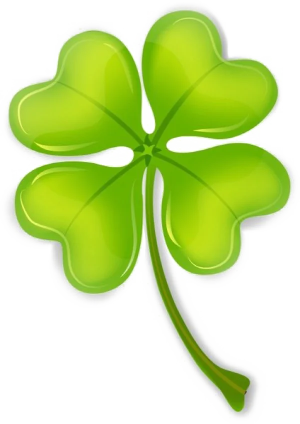 Four-Leaf Clover PNG Transparent Background