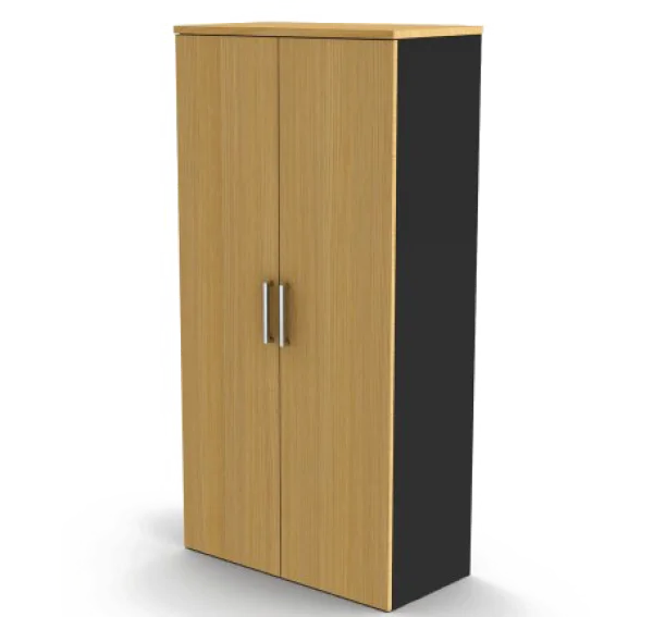 Modern Light Wood Cabinet Transparent Background PNG