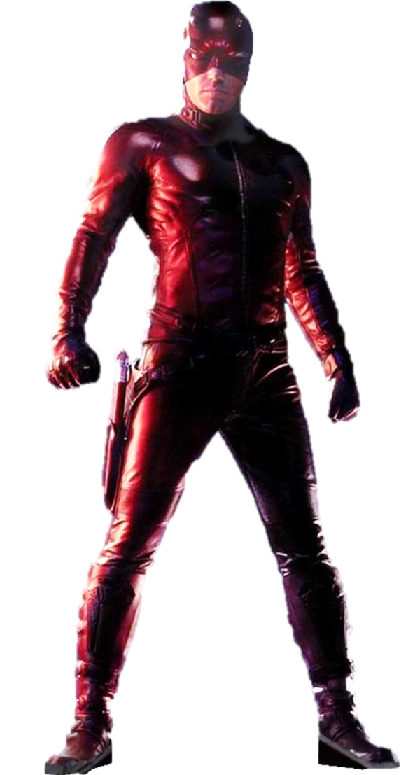 Daredevil Full Body Superhero PNG Transparent Background