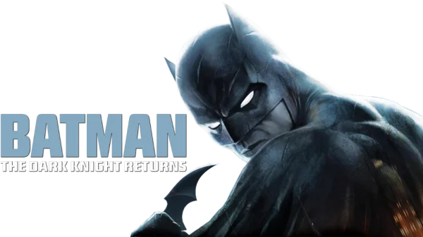 Batman The Dark Knight Returns Logo and Character PNG