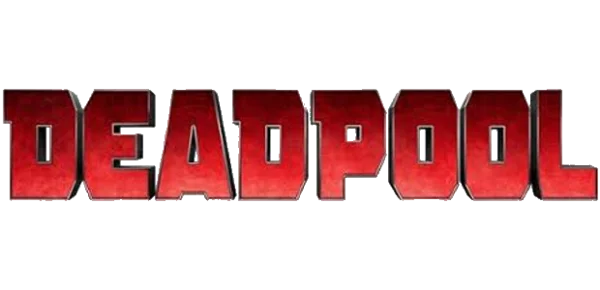 Deadpool Title Logo PNG Transparent Background