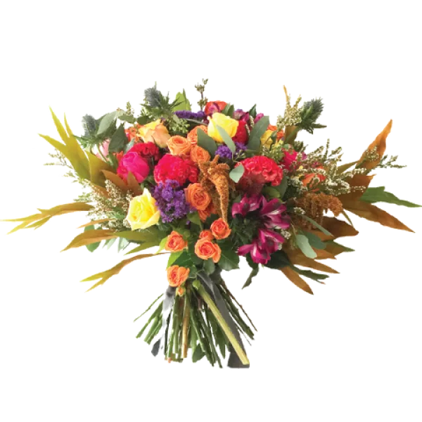 Vibrant Floral Bouquet PNG Transparent Background