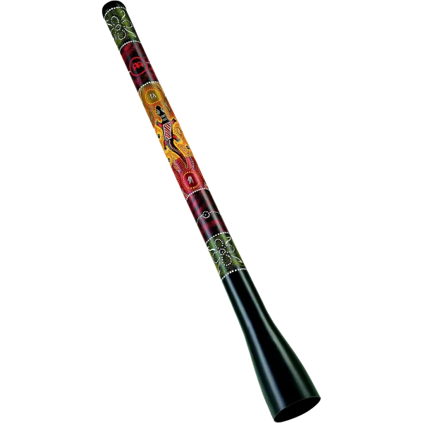 Didgeridoo with Aboriginal Art PNG Transparent