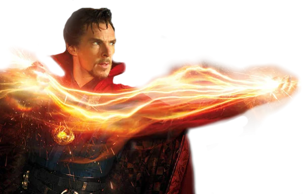 Doctor Strange Casting Magic Spell PNG Transparent
