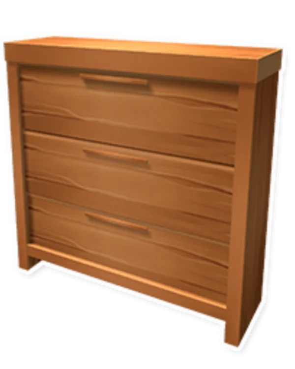 Wooden Chest of Drawers Transparent PNG