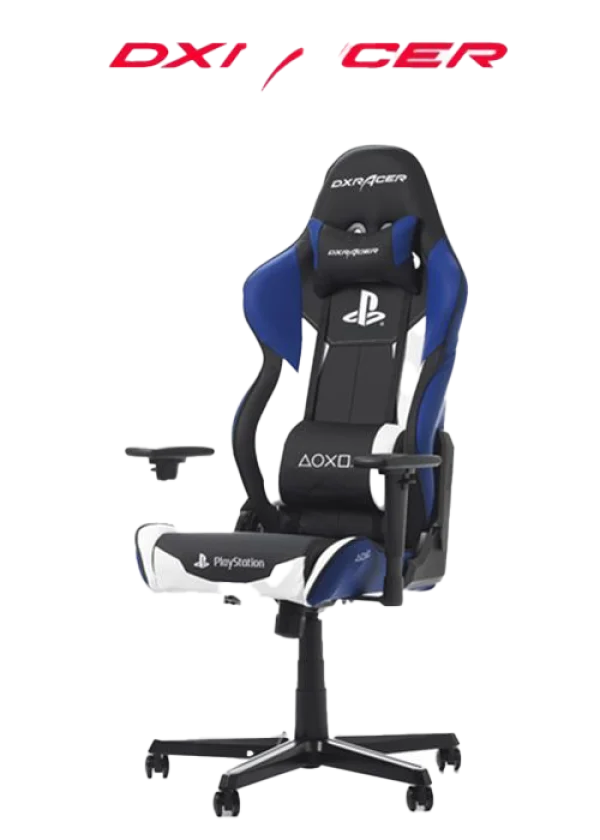 DXRacer PlayStation Gaming Chair PNG Transparent Background