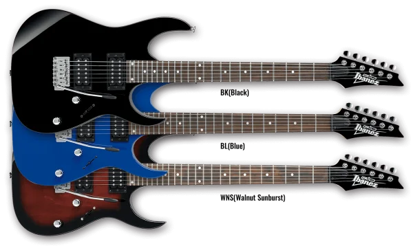 Ibanez Electric Guitars Transparent PNG Set