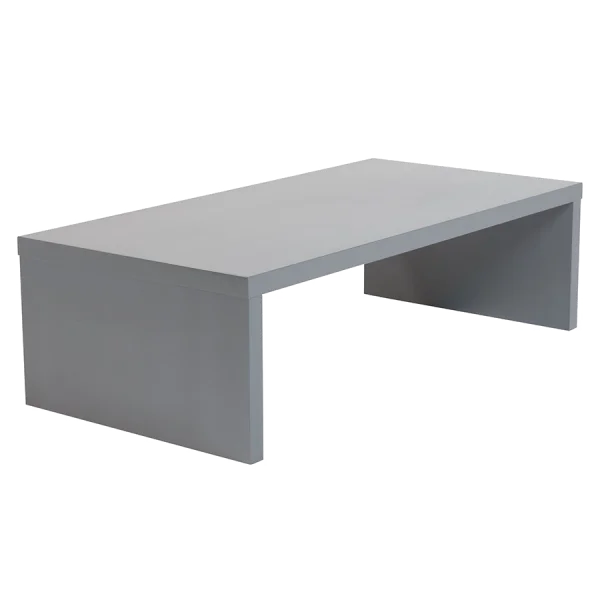 Modern Gray Console Table PNG Transparent Background