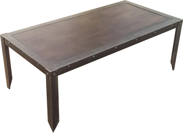 Industrial Coffee Table PNG Transparent Background