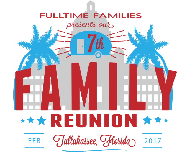 Fulltime Families 7th Reunion Event Logo PNG