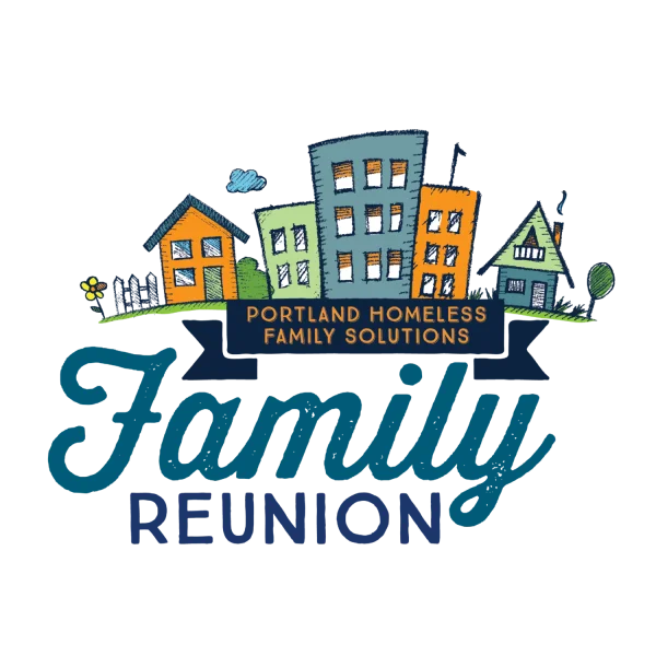 Portland Homeless Family Solutions Family Reunion Logo PNG