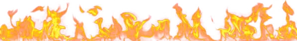 Realistic Fire Flame PNG Transparent Background