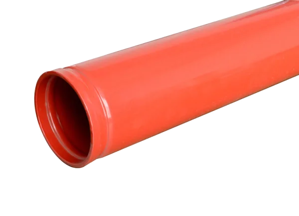 Orange PVC Drainage Pipe PNG Transparent