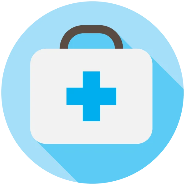 First Aid Kit Icon PNG with Transparent Background