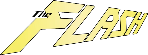 The Flash Text Logo PNG Transparent Background