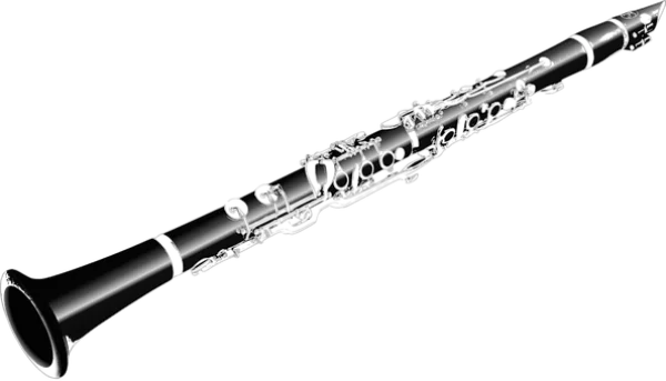 Black Clarinet Musical Instrument PNG