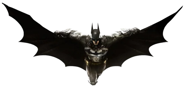 Batman Gliding Transparent PNG