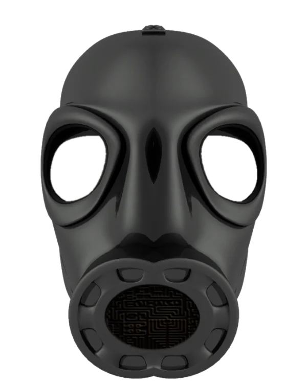 Black Gas Mask Transparent PNG