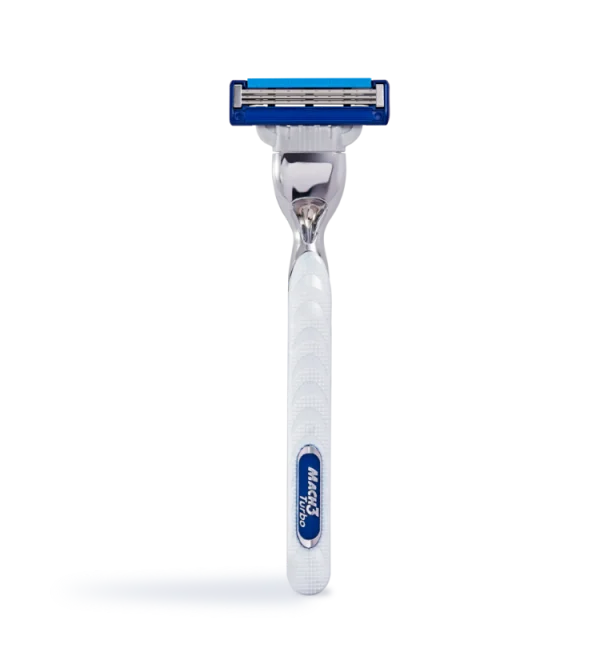 Gillette Mach3 Turbo Razor PNG Transparent Background