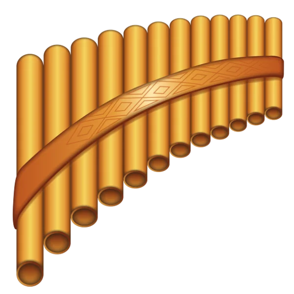 Pan Flute Musical Instrument PNG