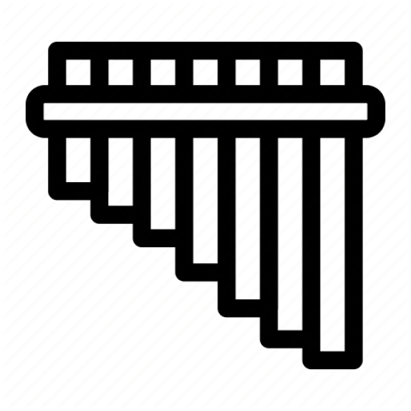 Pan Flute Icon Transparent PNG
