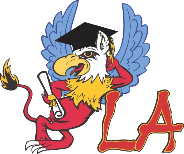 Graduation Griffon Mascot with Diploma PNG