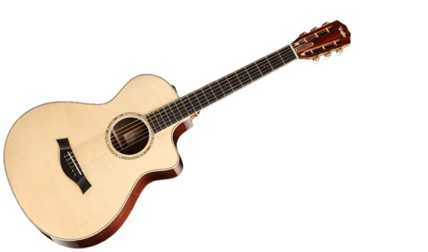 Light Wood Acoustic Guitar PNG Transparent