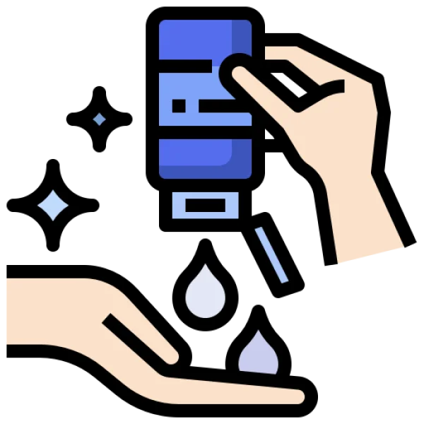 Hand Sanitizer Dispensing Icon PNG