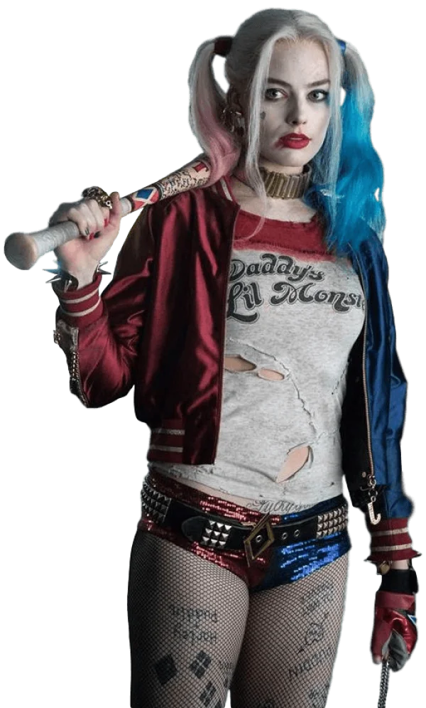 Harley Quinn Suicide Squad PNG Transparent Background