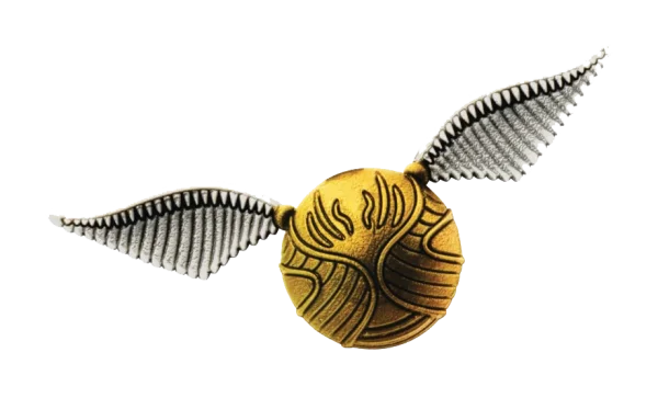 Golden Snitch Harry Potter PNG Transparent