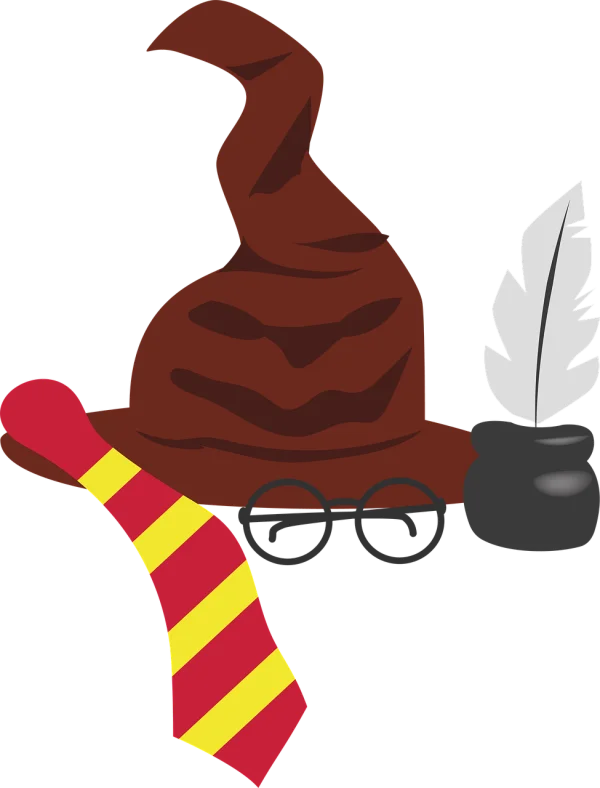 Harry Potter Wizard Items PNG Transparent Background