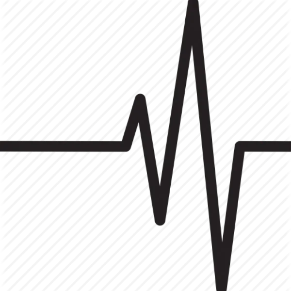 Heartbeat Pulse Line Icon PNG