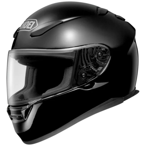 Black Shoei Motorcycle Helmet PNG Transparent Background