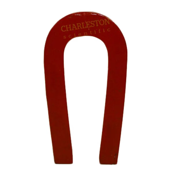 Red Horseshoe Magnet PNG Transparent Background