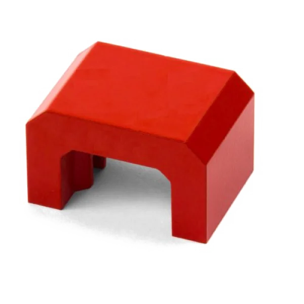 Red Toy House Block PNG Transparent Background