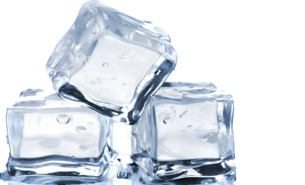 Realistic Ice Cubes PNG Transparent Background