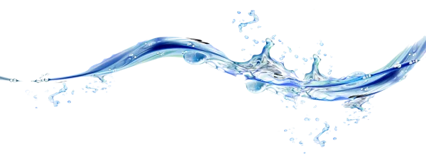 Dynamic Blue Water Splash PNG Transparent Background