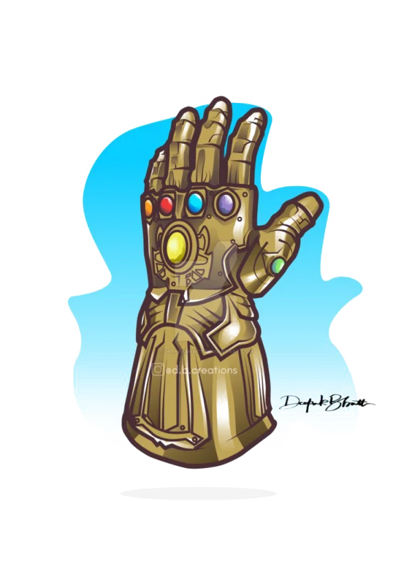 Infinity Gauntlet PNG Transparent Background