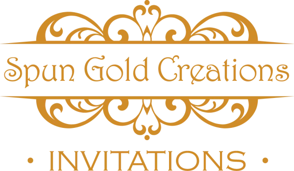 Spun Gold Creations Invitations Logo PNG