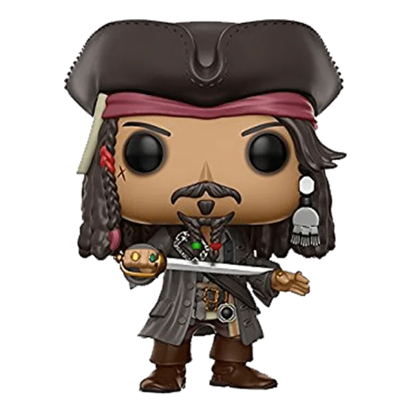 Captain Jack Sparrow Funko Pop PNG
