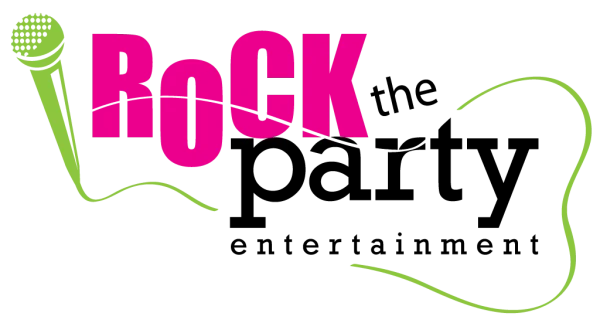 Rock Music Microphone Pink Text PNG